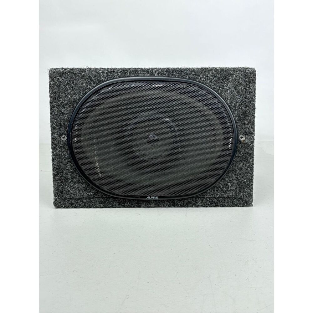 Vintage Alpine 6297AX 2-Way 6x9 Car Speaker Enclosed (1) Strontium Magnet 4 Ohms